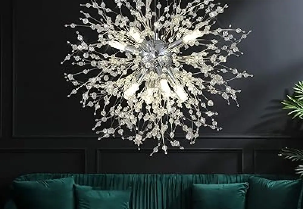 vintage crystal chandelier